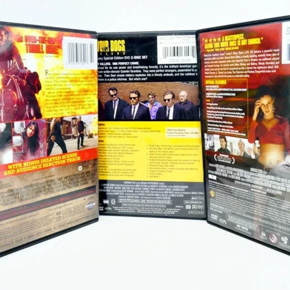 Quentin Tarantino Blu-ray DVD Lot True Romance Django Kill Bill Pulp Fiction - Picture 9 of 11